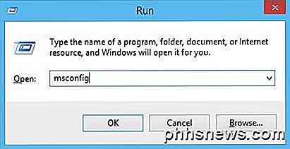 Išjunkite paleisties programas "Windows 7/8/10