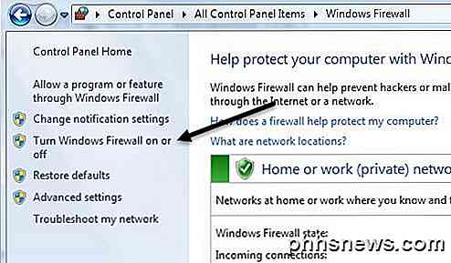 Kaip išjungti "Windows 7 / 8.1" nustatymus, paslaugas ir programas