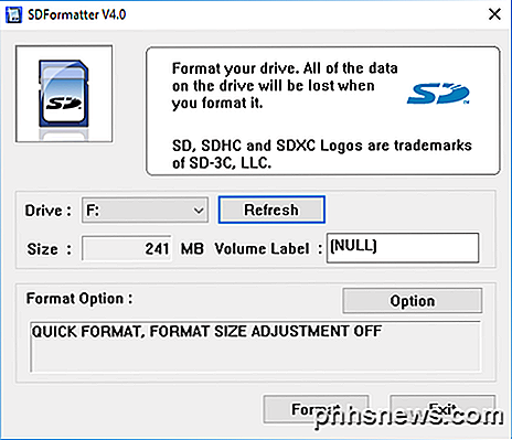 Formatera ett SD-kort på det enkla sättet