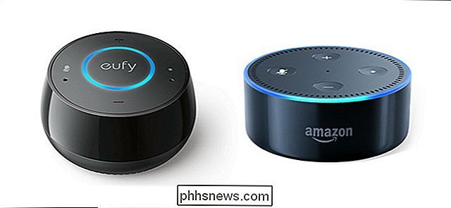 Echo Dot er en flott enhet, men Ankers Eufy Genie ($ 35) tar sikte på å ødelegge det med samme Alexa -basert system og en $ 15 billigere prislapp (enda mer når den er på salg). Men er det verdt å spare noen få dollar for å få en tredjeparts Echo-enhet i utgangspunktet?