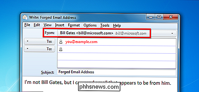 Hvordan svindlere forfalske e-postadresser, og hvordan du kan fortelle