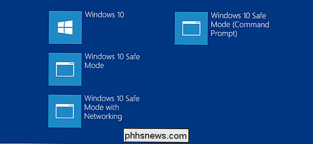 Slik legger du til sikker modus i Windows 8 og 10 Boot-menyen