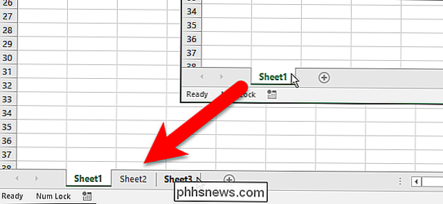 Slik endrer du standard antall regneark i en ny Excel-arbeidsbok