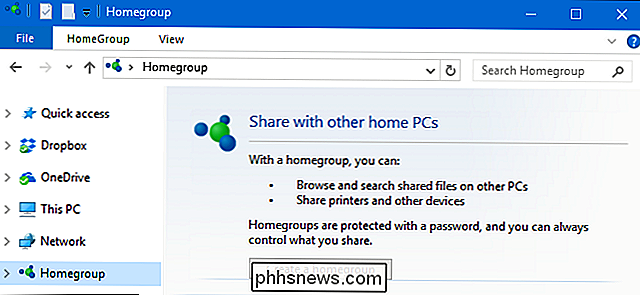 Slik deaktiverer du HomeGroup-funksjonen i Windows (og fjern den fra File Explorer)