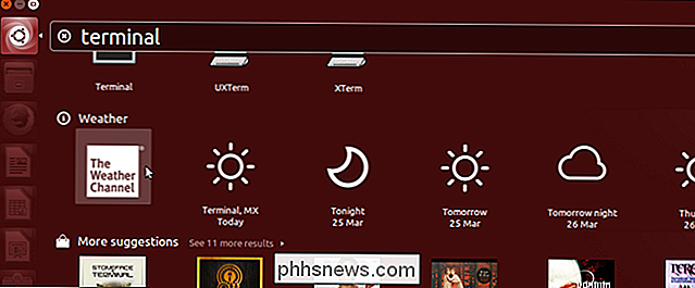 Slik deaktiverer du nettbasert innhold enkelt når du søker i Ubuntu 14.10
