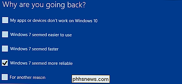 Slik utvider du Windows 10s 30-dagers grense for å rulle tilbake til Windows 7 eller 8.1