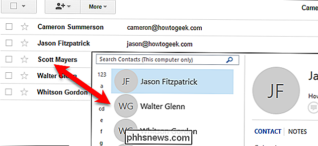 Slik importerer og eksporterer du kontakter mellom Outlook og Gmail
