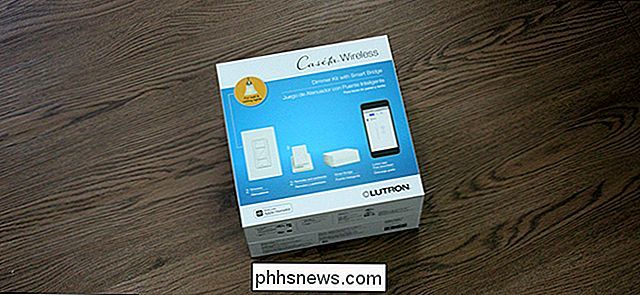 Slik installerer og setter du opp Lutron Caseta Dimmer Switch Starter Kit