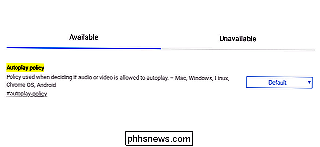 Slik forhindrer du videoer fra autoplaying i Chrome