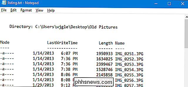 Kaip spausdinti arba įrašyti katalogą į failą sistemoje Windows