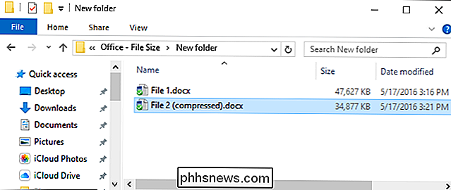 Slik reduserer du størrelsen på Microsoft Office-dokumenter som inneholder bilder