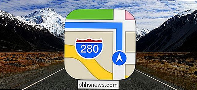Hvordan sette Apple-kart for å unngå tolls og motorveier