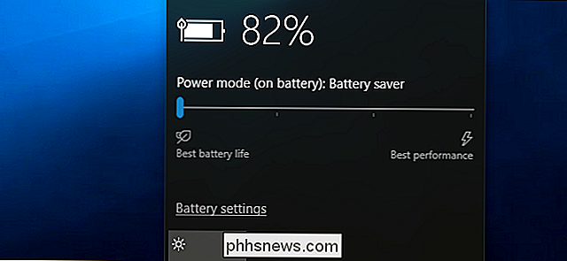 Slik bruker du og konfigurerer Windows 10s batterisparemodus