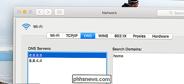 Slik bruker du OpenDNS eller Google DNS på din Mac