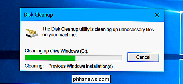 Er det trygt å slette alt i Windows 'diskopprydding?