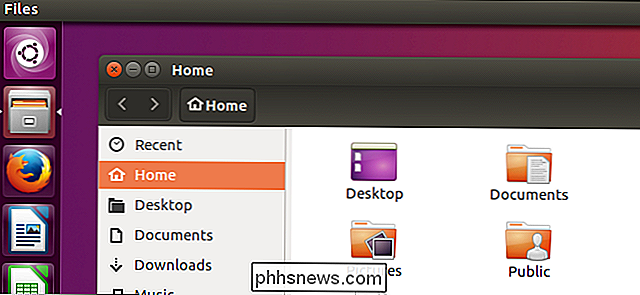 Ubuntu-vinduets knapper beveger seg tilbake til høyre etter alt det 