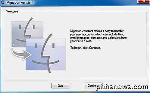 Sådan overfører eller migreres filer fra Windows-pc til Mac