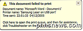 Guide OTT de dépannage des problèmes d'imprimante