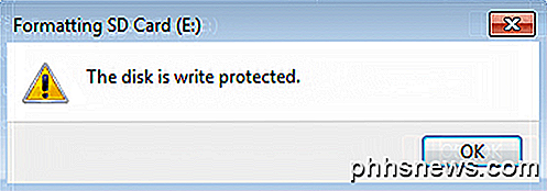Fix Media está protegido contra escritura en Windows 7