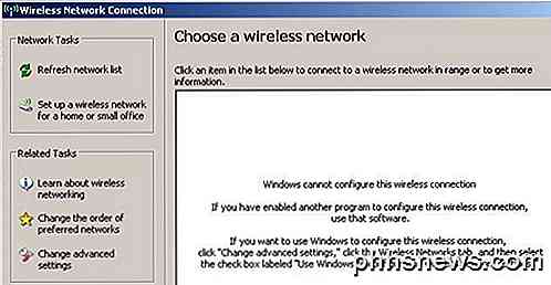 Correggi Windows non può configurare questa connessione wireless