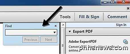 So suchen Sie innerhalb mehrerer PDF-Dateien gleichzeitig nach Text