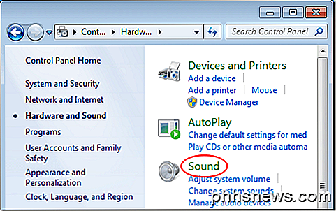 Configuración de sonido envolvente en Windows