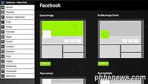 8 strumenti per la creazione di immagini perfettamente dimensionate per i siti di social media