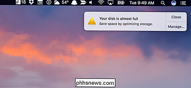 7 Måter å frigjøre diskplass på Mac OS X