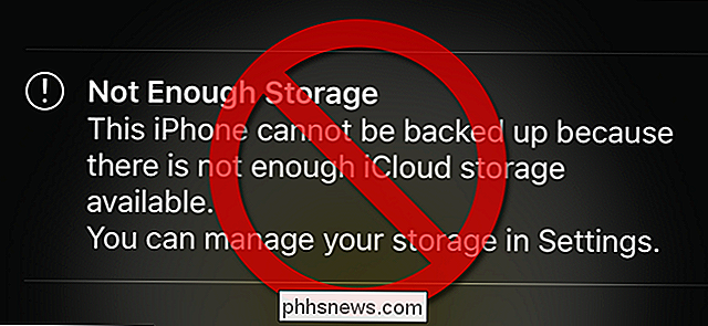 Verbannen iCloud Storage Nörgeln mit Google Fotos