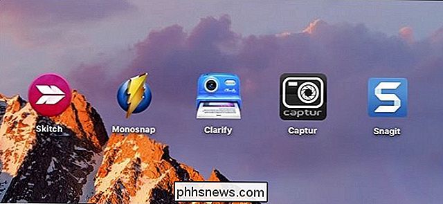 De bästa skärmdumparna Apps för MacOS