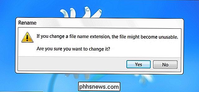 Extensões de arquivo EXE sempre podem ser substituídas por COM?