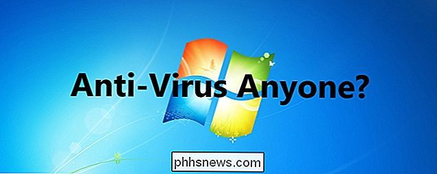 Om du håller på att uppdatera Windows 7, gör du att det inte behövs någon antivirusprogram?