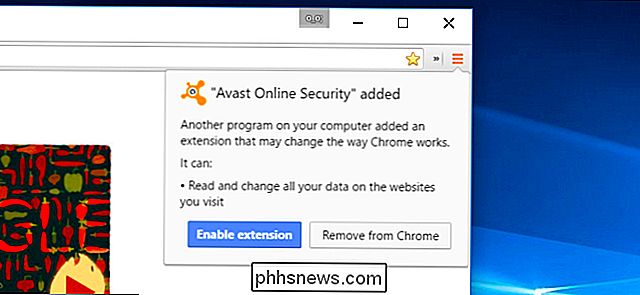 No use las extensiones del navegador de su antivirus: en realidad pueden hacerlo menos seguro