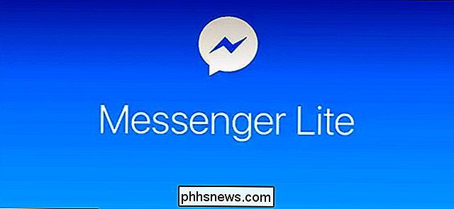 Facebook Messenger Lite is een geweldig alternatief voor Facebook Messenger