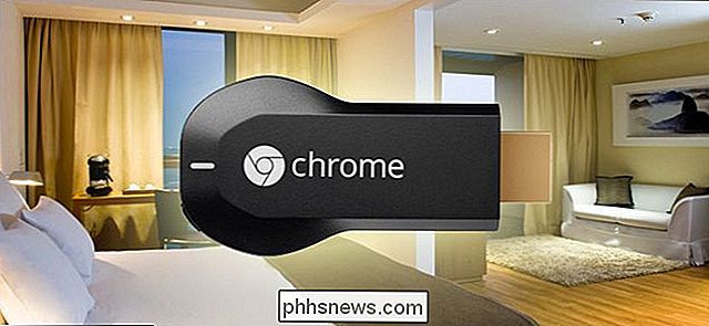 ¿Cómo puedo usar mi Google Chromecast en una habitación de hotel?