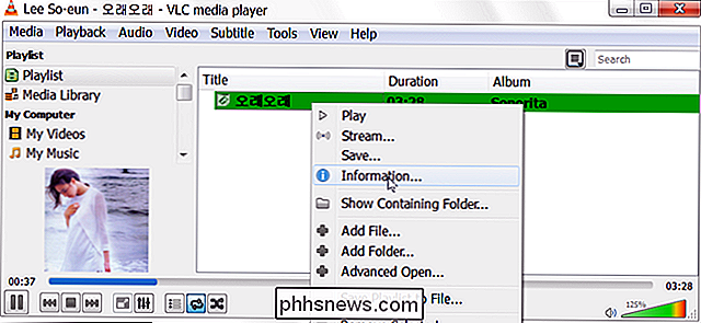 Hur konverterar du en okänd media filtyp till MP3?