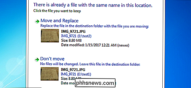 ¿Cómo decide Windows cuál de dos archivos con sellos de tiempo idénticos es más reciente?