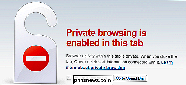 Privat browsing, InPrivate Browsing, Incognito Mode - den har mange navne, men det er den samme grundlæggende funktion i alle browser. Privat browsing giver nogle forbedrede personlige oplysninger, men det er ikke en sølvkugle, der gør dig helt anonym online.