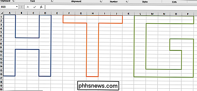 Come aggiungere e modificare i bordi delle celle In Excel