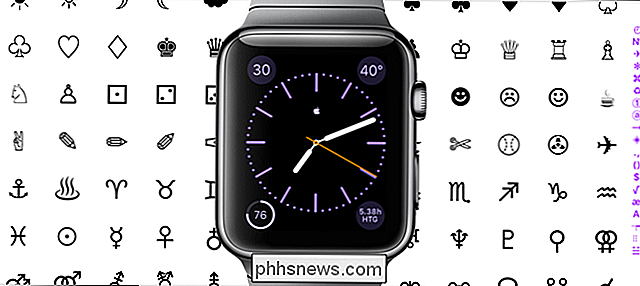 Aangepaste tekens toevoegen aan het monogram van de Apple Watch