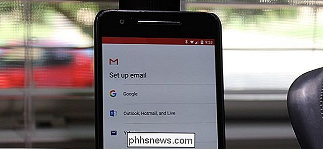 Slik legger du til en ikke-Google-e-postkonto i Gmail på Android