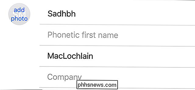 Como adicionar nomes fonéticos a contatos no iPhone
