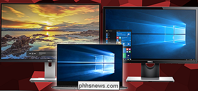 Schalen aanpassen voor verschillende monitoren In Windows 10