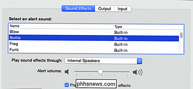 Sådan justeres lydstyrkeindstillinger for individuelle lydenheder og lydeffekter i OS X