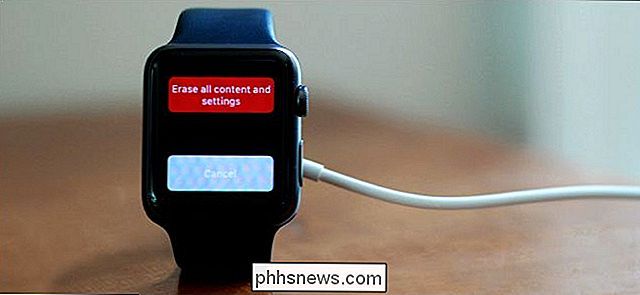 Back-up maken, wissen en herstellen van uw Apple Watch