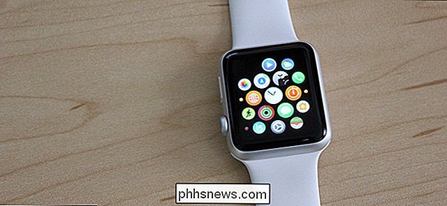 De app-indeling op de Apple Watch wijzigen in een lijst