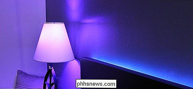 De kleur van een hele kamer wijzigen met Philips Hue