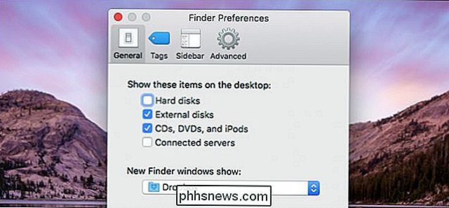 Så här ändrar du Standard Finder-mappen i OS X