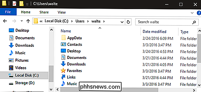 Slik endrer du standard harddisk for lagring av dokumenter og apper i Windows 10