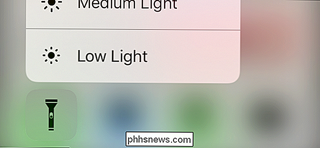 Cómo cambiar la intensidad de linterna de iOS 10